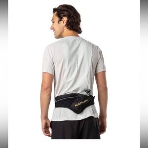 Nathan Sports Hydration Waist Pack Unisex Hiking Running Activewear Black*
